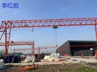 河南出售二手10吨倒三角龙门吊两台