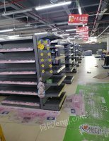 广西桂林超市闭店，大量货架，堆头出售！