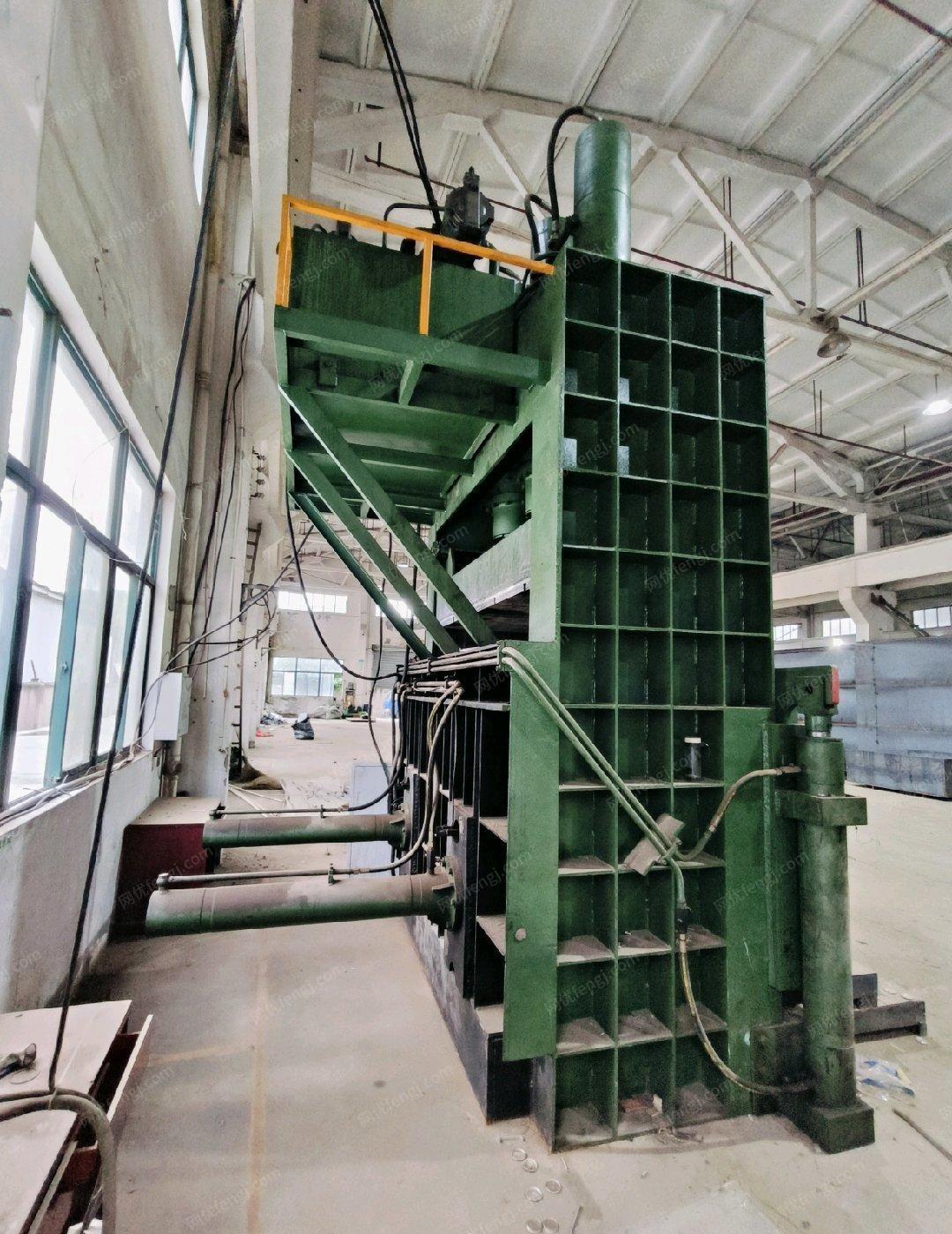 江苏无锡铝合金 不锈钢 打包机出售 2.5米长，压力400吨 自重24吨
