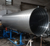 广州螺旋风管价格-成品风管供应厂家镀锌螺旋风管