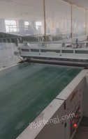黑龙江哈尔滨转让uv淋涂滚涂固化设备流水线，24米长1.3米宽