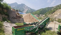 河北石家庄转让原装上海世邦履带移动砂石生产线设备