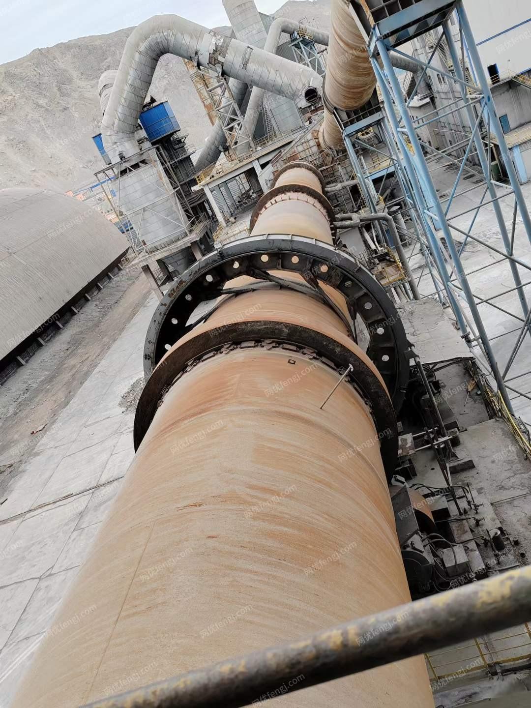 出售日产五千吨水泥生产线回转窑4.8×72米，立磨4.8米，煤磨3.8x11米，全厂熟料生产线设备