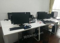 湖南长沙整层所有办公家具 台式电脑打印机投影等出售