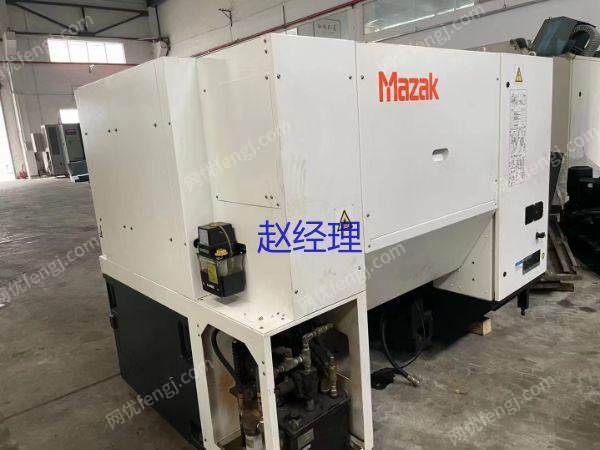 现货库存处理二手马扎克QTE-200L数控斜身车二手斜轨车