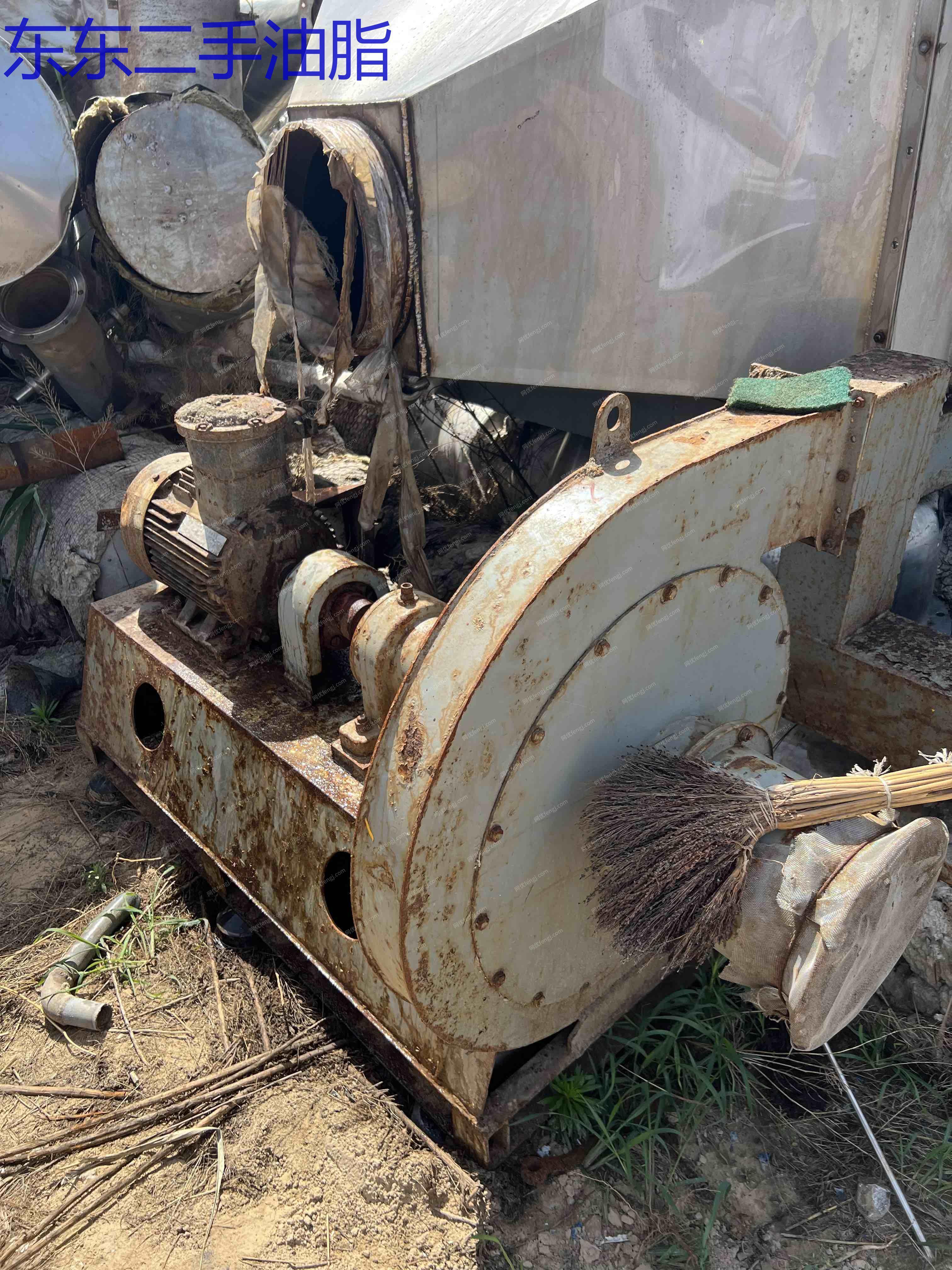 市场库存转让0.75x7.5米流化床干燥机 2205材质 化工干燥设备