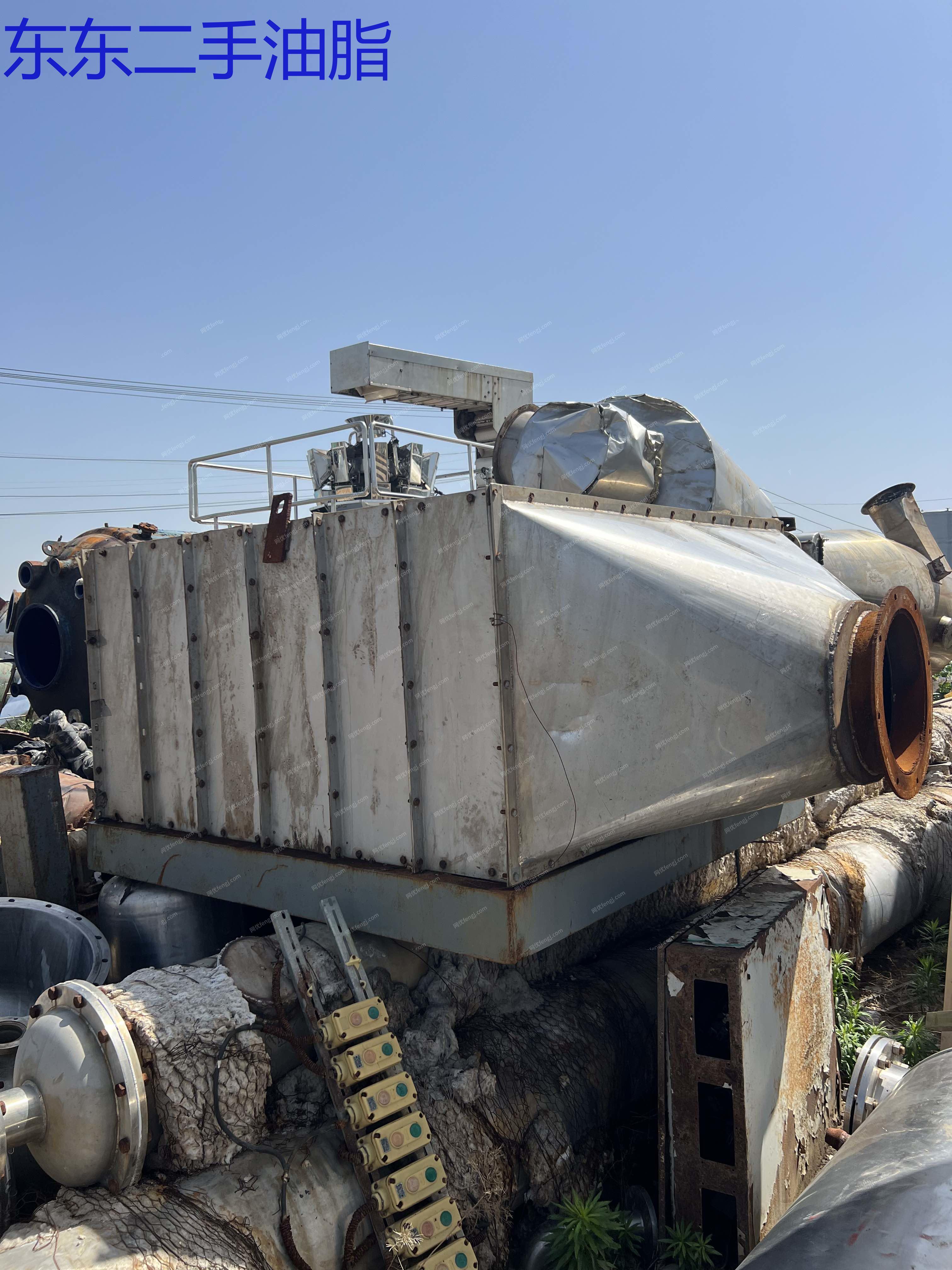 市场库存转让0.75x7.5米流化床干燥机 2205材质 化工干燥设备