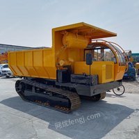 钢制链轨履带运输车 双油缸液压自卸 工程全地形爬山虎