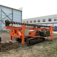 楼房地基加固打桩机 一次性成桩 工程长螺旋钻机