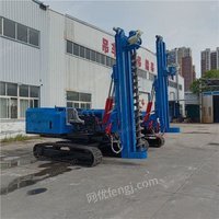 气动钻岩土层光伏打桩机 全液压驱动 戈壁滩太阳能钻机