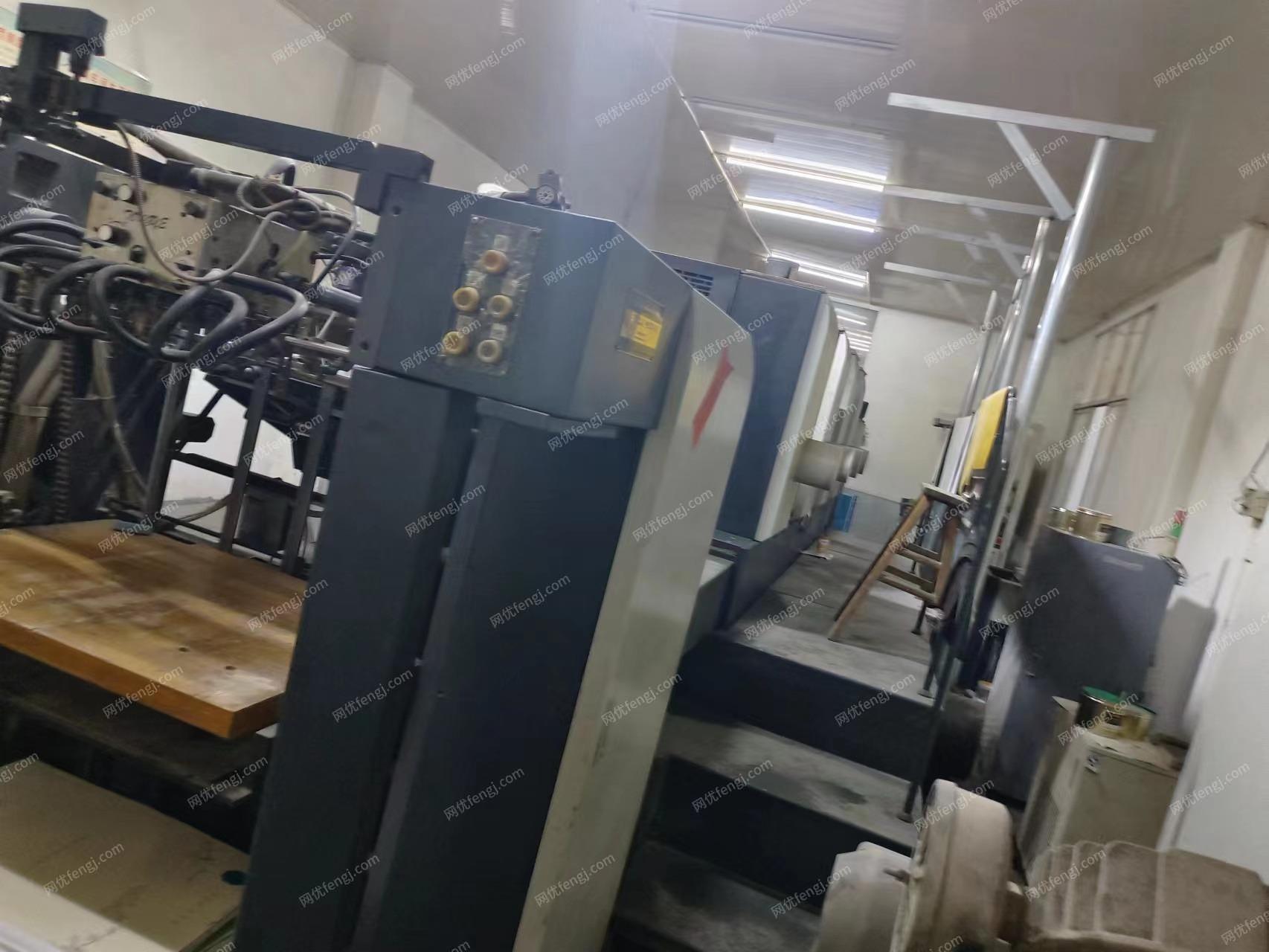 江西萍乡印刷厂在位印刷机处理