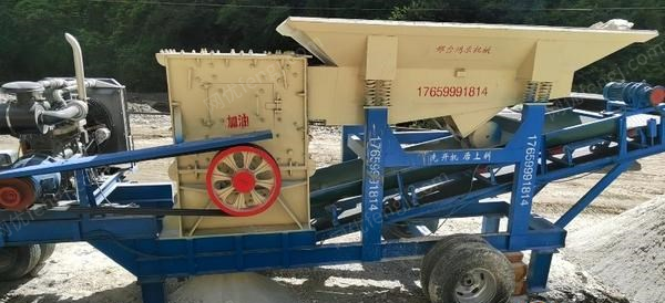 四川阿坝藏族羌族自治州没活干了，转让800型移动式制砂机