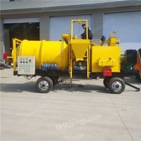 路面修补沥青拌合机 大燃烧器加热新旧料再生