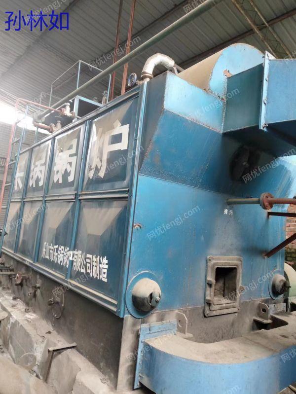 市场现货2吨蒸汽锅炉设备试机没有用配件齐全