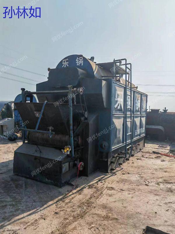 市场现货2吨蒸汽锅炉设备试机没有用配件齐全