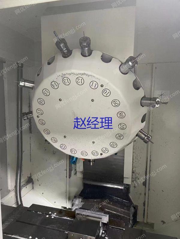 现货库存处理二手厚道HD-T640钻攻中心系统:三菱M80