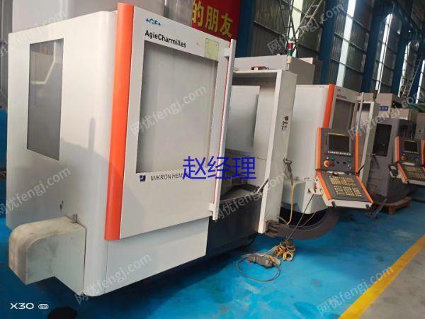 市场库存二手夏米尔HEM800立式加工中心主轴转速9000