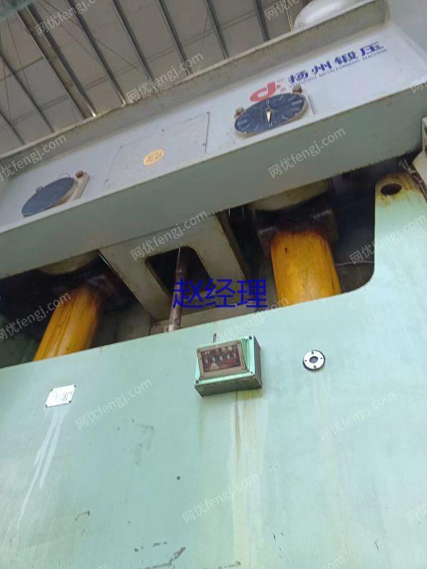 市场库存转让二手扬锻JB36-400闭式双点压力机主电机功率:37KW