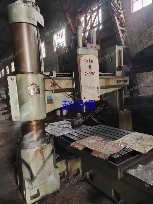 现货库存处理二手中捷ZK3850数控龙门钻钻孔直径:50mm