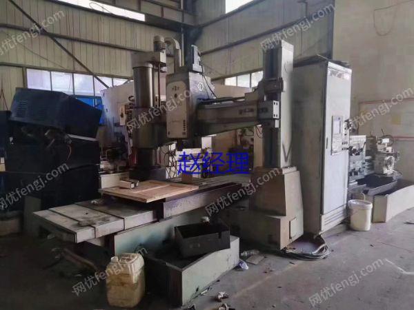 现货库存处理二手中捷ZK3850数控龙门钻钻孔直径:50mm
