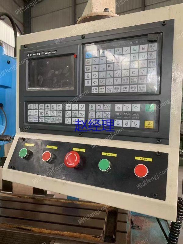 现货库存二手北京XKA5040A-B数控立式升降铣床载重:800kg