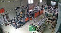 辽宁葫芦岛制袋厂全套设备打包岀售：pe全自动拉链机，Pvc分切机，分条机，热合机5台、气压热合1台等　18年的