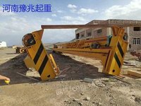 新疆乌鲁木齐出售二手QD10吨双梁行车抓斗跨度22.5米