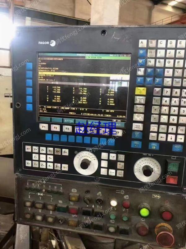 市场库存二手交大昆机TJK6920数控落地镗承重:40t