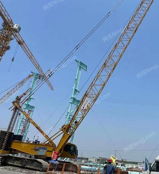 上海出售2021年徐工1 1 0履带吊。55吨二台，7 5吨履带吊一台