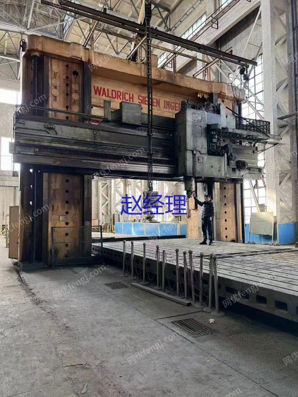 市场库存:处理二手瓦德里希12米龙门加工中心加工高度:4000mm