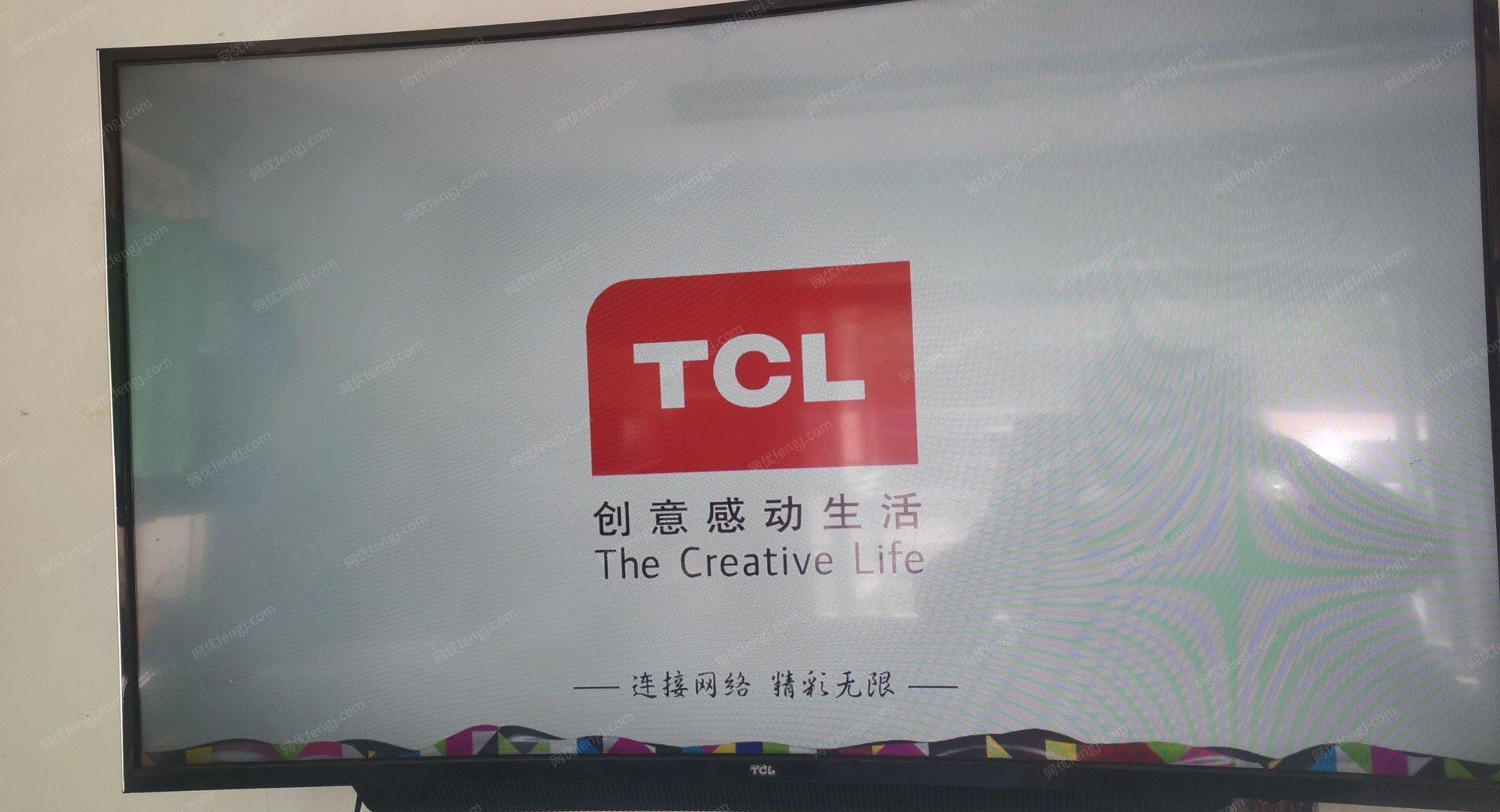 辽宁营口便宜出售50寸TCL曲屏电视机