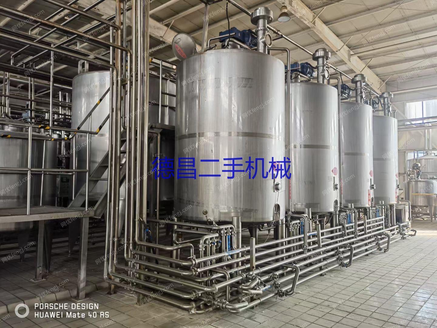 市场库存二手不锈钢搅拌罐,发酵罐,乳品罐,调配罐