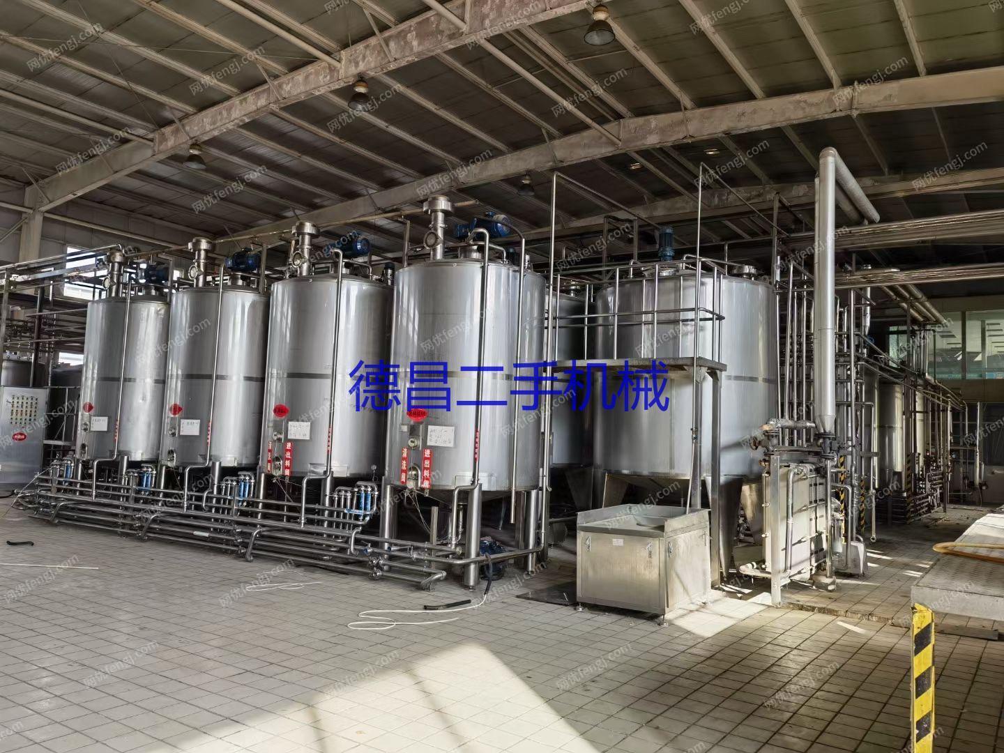 市场库存二手不锈钢搅拌罐,发酵罐,乳品罐,调配罐