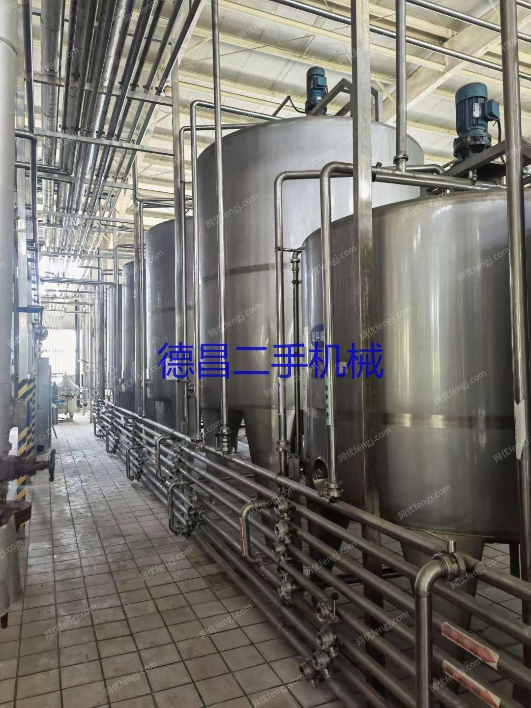 市场库存二手不锈钢搅拌罐,发酵罐,乳品罐,调配罐