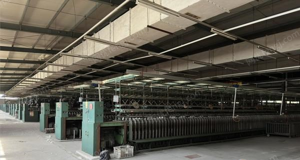 山东济宁出售二手高纤维设备、纺丝设备、一步纺设备、双浴浸胶生产线设备、帆布设备生产线、聚合生产线设备。