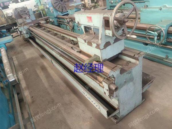 市场库存处理二手兰州6180x5米卧式车床工件长度5000