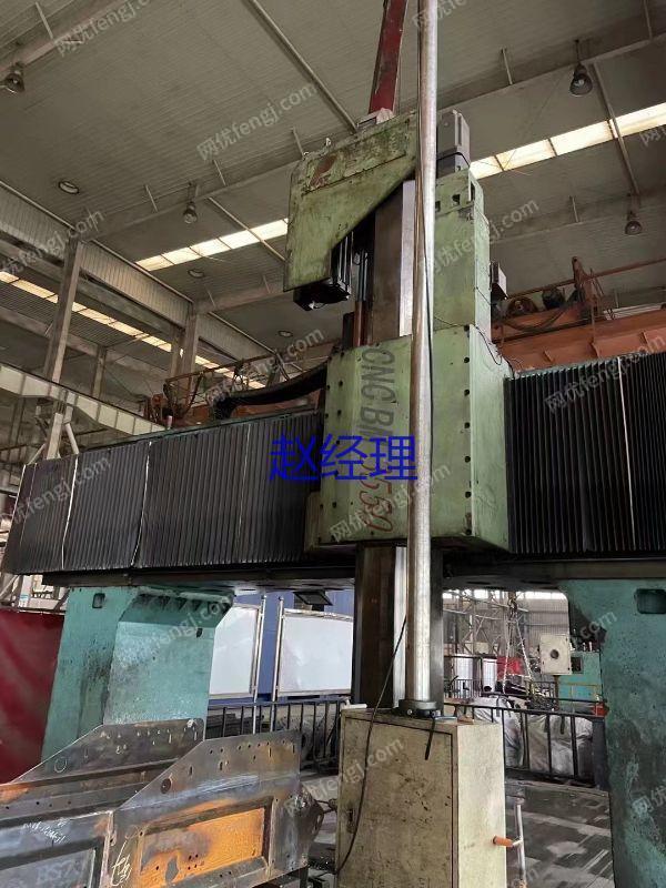市场现货处理二手普发特CNC BM 3550龙门镗铣床主轴行程1.5米