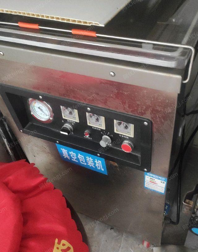 广西桂林转让三相38桶大3匹制冷打浆机，成型机，无绣钢绞肉机，大真空包装机