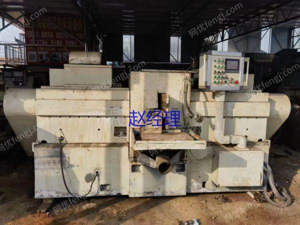 市场现货转让二手宏远MK7675数控卧轴双端面磨工件厚度:90mm