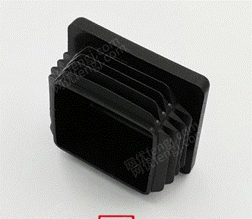 机械配件四方管塞50*50钢管塑料堵头方形防滑塑胶塞 钢管出售