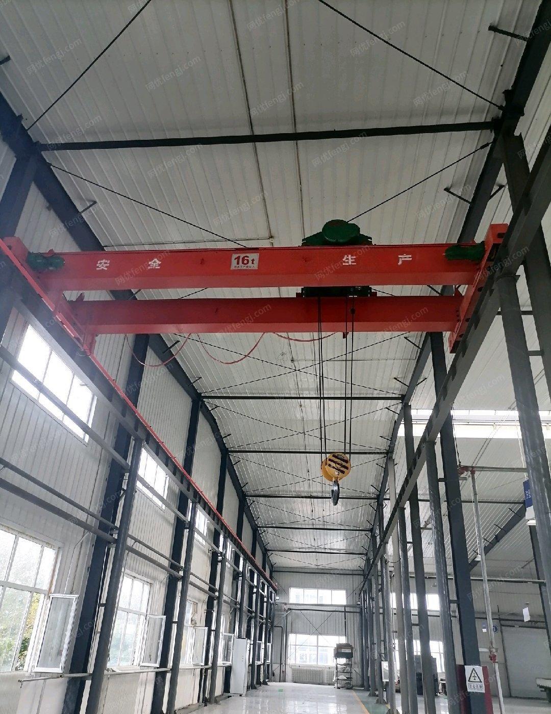 吉林长春出售二手16吨天吊，承重16吨，7米长，60延长米