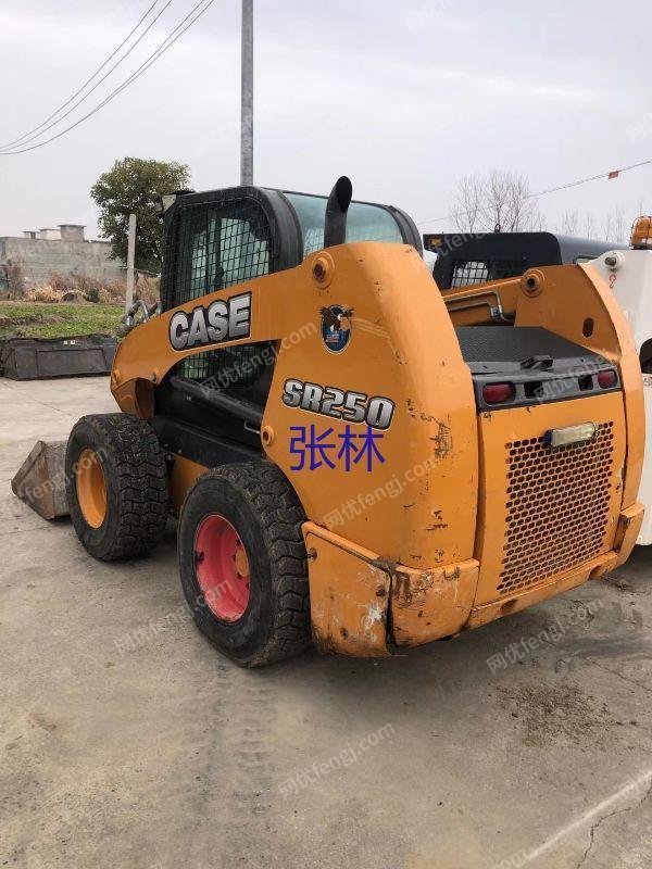 现货库存二手凯斯SR250滑移装载机