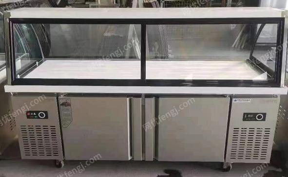 处理闲置冷柜设备 尺寸，长2米宽80厘米高1.28米