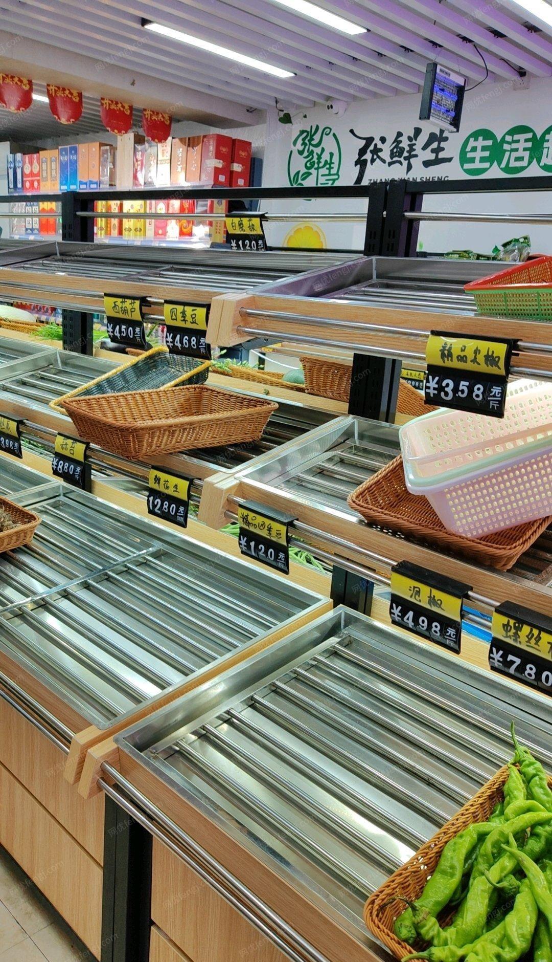 浙江宁波生鲜超市设备九成新处理，捡漏的速度