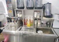 四川南充转让二手奶茶店设备一套，成色9.5新