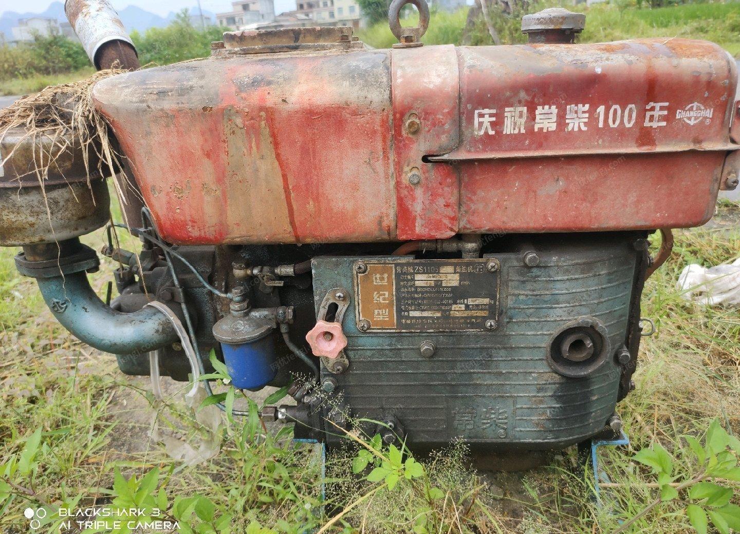 广西贺州闲置18匹柴油机，放几年没用了，现在低价出售。