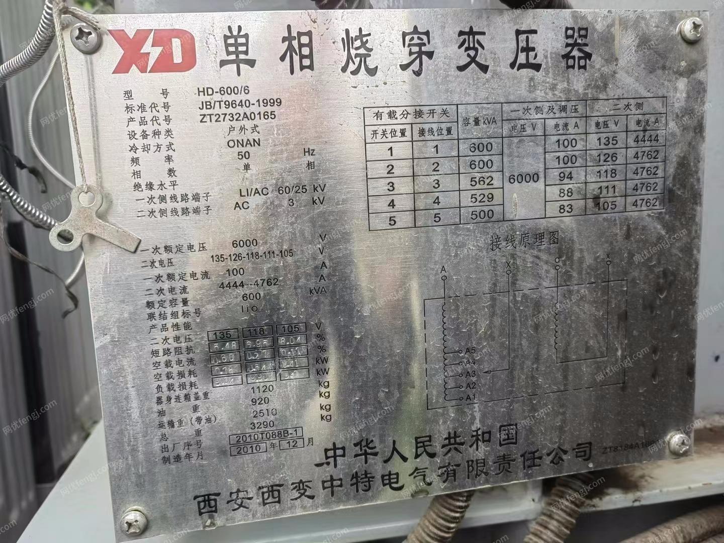二手变压设备价格