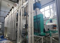 黑龙江齐齐哈尔全套大米设备低价出售、21年，用1-2次、日产20吨、没有色选机、风机