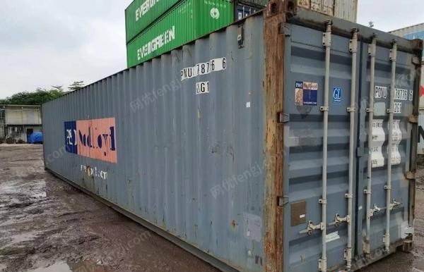 广东肇庆转让40尺12米6米平柜海运集装箱