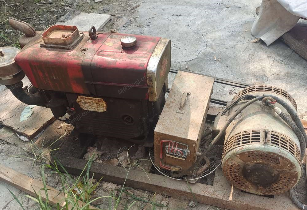 山东济南出售二手柴油发电机。自提